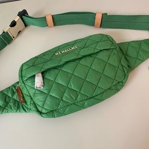 NWT SOLD OUT MZ Wallace Green Belt Bag